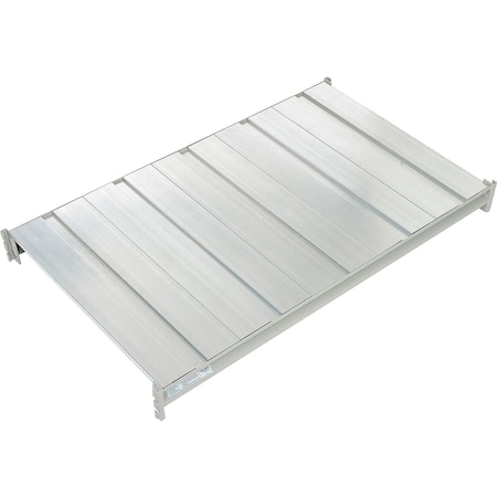 Global Industrial Additional Shelf, Extra Heavy Duty Rack, Steel Deck, 60inW x 36inD, Gray 504345A